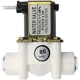 Beduan 12V 1/4" Inlet Water Solenoid Valve Normally Closed for RO Reverse Osmosis Pure System