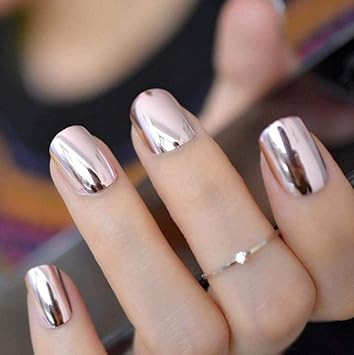 Get Amazon Com Fake Nails Reflective Mirror Metal Plating False Fake For Free Wallpaper Amazon Com Fake Nails Reflective Mirror Metal Plating False Fake HD