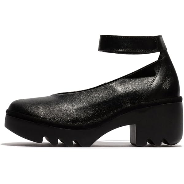 Amazon.com | FLY LONDON Women's Huvi044fly Mary Jane Flat, Black