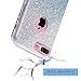 Galaxy J7 Case,Inspirationc 3 Layer Hybrid Semi-transparent Soft Bling Crystal Diamond Cover Case for Samsung Galaxy J7 2016--Silver and Purple
