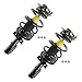 Front Strut & Coil Spring Assembly Set Driver & Passenger Sides Compatible with 08-12 Buick Enclave 09-12 Chevrolet Traverse 07-12 GMC Acadia 07-10 Saturn Outlook