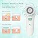 USpicy Sonic Facial Brush, Electronic Face Brushes For Cleansing With IPX6 Waterproof, Gentle yet Effective Skin Exfoliating Cleansing System for Deep Cleaning