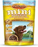 Zuke's Mini Naturals Dog Treats, Fresh Peanut Butter Recipe, 1-Pound