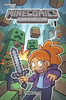 Livro Minecomics - A Ameaça de Zork 01: A Ameaça de Zork