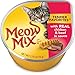 Meow Mix Tender Favorites With Real Chicken & Beef In Sauce Wet Cat Food, 2.75 Oz Cans, 12 Count