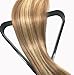 Clip in Hair Extensions Human Hair Brown with Blonde Highlight Natural Straight Real Hair Extensions Clip on Balayage 70g 15inch 7Pcs No Tangle Easy to Wear