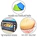 Silicone Rainbow Combo Cupcake Liners with Pastry Bag, Reusable & Non-stick Baking Cups, Standard Muffin Cups Chocolate Holders Truffle Cups (12PCS,6 Colors)