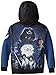 STAR WARS Boy's 2-7 Deep Stars Juvy, Black/Navy, 4