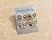 Domire Art Deco Charm Stud Earrings Owl Butterfly