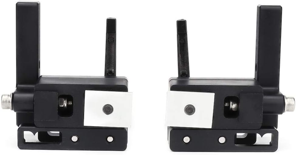 2PCS Left Right T Slot Miter Stop Locator Track Woodworking Positioning Limiter Slot Track Stopper - Image 5