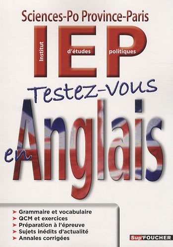 Testez-vous en anglais