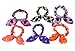 CINRA Hair Ties Rabbit Bunny Ear, 20 Pake Bowknot Hair Scrunchies Bands for Women Cute Hair Ties Elastic Bands Adorable Bow Ropes Ponytail Holder Color Randomly Holiday Gift for Ladies and Girls