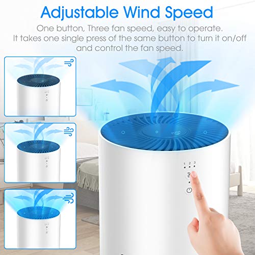 KOXXBASS HEPA Air Purifier Air Cleaner with Fragrance Sponge Eliminate