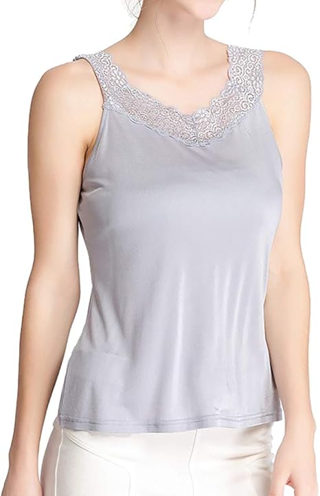 Amazon Mayudamaシルク シルク シャツ シルクニット Vネック ノースリーブ おしゃれ エレガント レース インナーシャツ タンクトップ アウターウェア レディース シャツ ブラウス 通販 Amazon Mayudamaシルク シルク シャツ シルクニット Vネック ノースリーブ おしゃれ エレガント レース インナーシャツ タンクトップ アウターウェア レディース シャツ ブラウス 通販