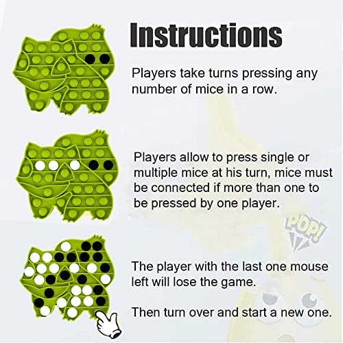 4 Packs Pop Poop Toy, Animal Sensory Anxiety Stress Relief Satisfying