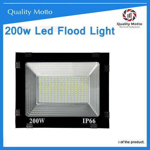 Quality Motto 200w led Flood Light Outdoor Waterproof - Ultra Thin Slim Ip66 Led Flood Outdoor Light Cool White Waterproof-200W (200w Single)