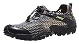 Louechy Men's Ponrea Mesh Hiking Shoes Boating Water Shoes Outdoor Walking Sneakers