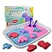 Zuzu Boom Play Sand and Sand Molds Kit, Magic Moon Sand Set, Set Including Play Sand 2pound , 17 Pcs Sand Molds and Sand Tray