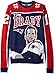 NFL New England Patriots Player Portrait Ugly Sweater, Tom Brady, Medium