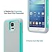 ULAK Galaxy S5 Case, S5 Phone Case Knox Armor Slim Shockproof Hybrid Silicone Rugged Rubber Hard PC Shell Protective Grip Cover for Samsung Galaxy S5 S V I9600 Mint Green/Gray