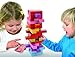 CoolToys Timber Tower Wood Block Stacking Game – 3 Games in 1 Playset (52 Pieces)