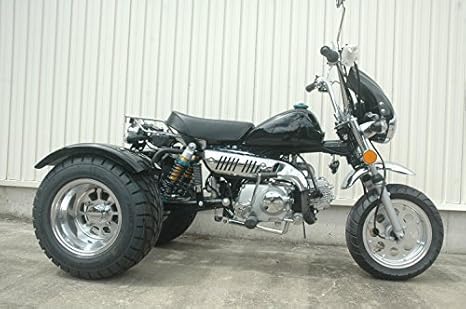 Amazon 125ccトライク完成車 静音モデル 黒色クラッチなしタイプ デフ付 好燃費 Zh Sr125 3l オートバイ 電動バイク バギー 車 バイク