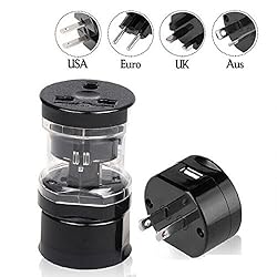 See Travel Adapter by Seren Electronics, Travel Smart with an All In One Adapter USA, Euro, UK, and AUS Outlets. Details
