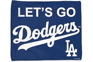 WinCraft Los Angeles Dodgers Let's GO Dodgers Rally Towel 15x18 - Full Color
