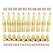 10 pcs Carburetor Main Jet &10 pcs Slow/Pilot Jet for PWK Keihin OKO CVK