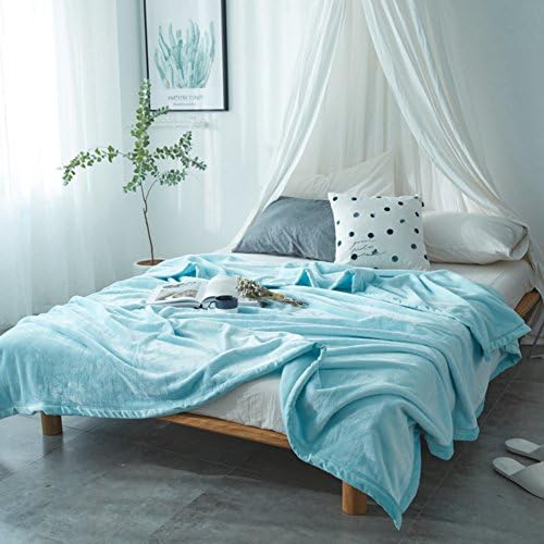 Flannel blanket Plush Nap Lazy blanket Bed Couch Sheet Warm Extra silky Lightweight Faux fur-F 150x230cm(59x91inch)