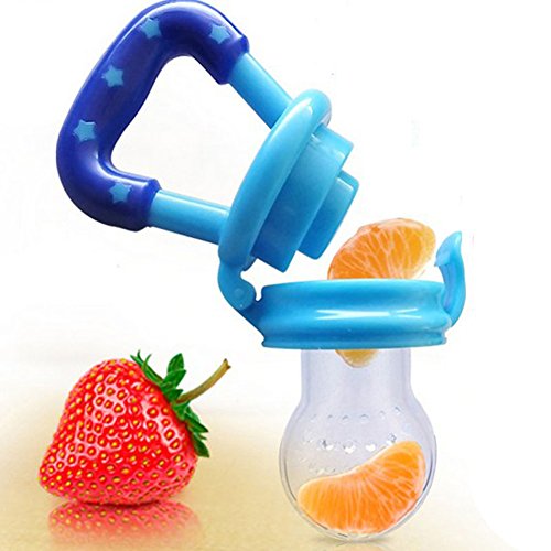 Da.Wa Baby Bite Feeding Pacifier Baby Food Feeder Pacifier Teether Nipple Bottles Nipple Teat for Fruits and Vegetable