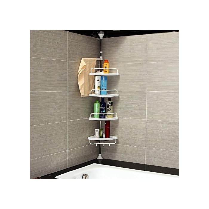 Buy AH&R International 120300cm 4 Tier Adjustable Stainless Telescopic