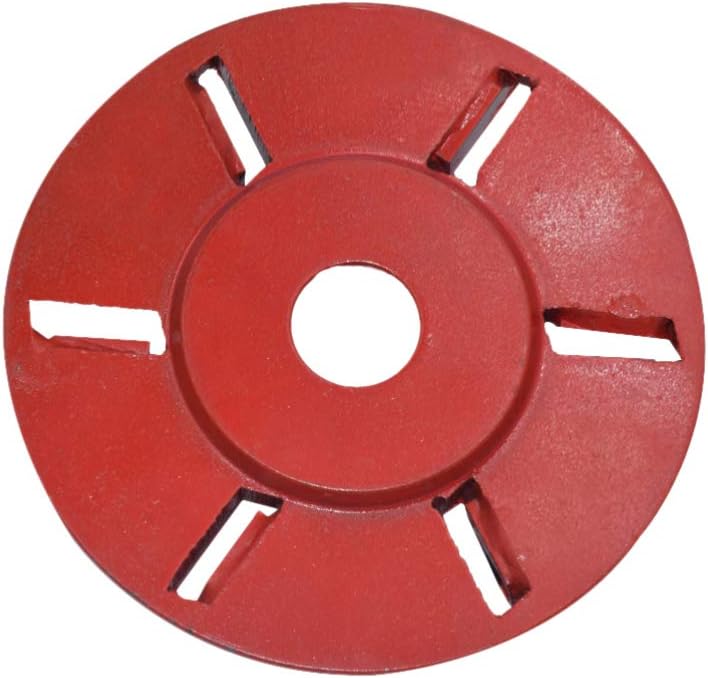 Disque De Sculpture Sur Bois 6 Dents - Pour Meuleuse D'Angle - Lame En Acier - 9cm De Diamètre