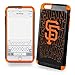 Dream Wireless San Francisco Giants Dual Hybrid Case for iPhone 6 Plus - Retail Packaging - Orange/Black