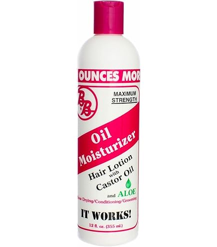 Amazon.com: BB Oil Moisturizer, Hair Lotion With Castor Oil and