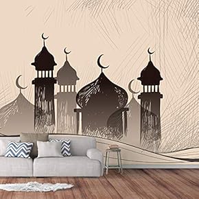 Wall Murals for Bedroom Dream Castle Large Removable Wallpaper Peel and Stick Wall Stickers - 66x96 inches