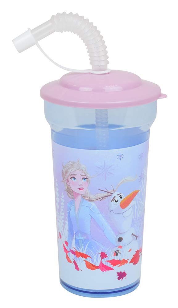 FUN HOUSE 005773 Tumbler with Straw RDN