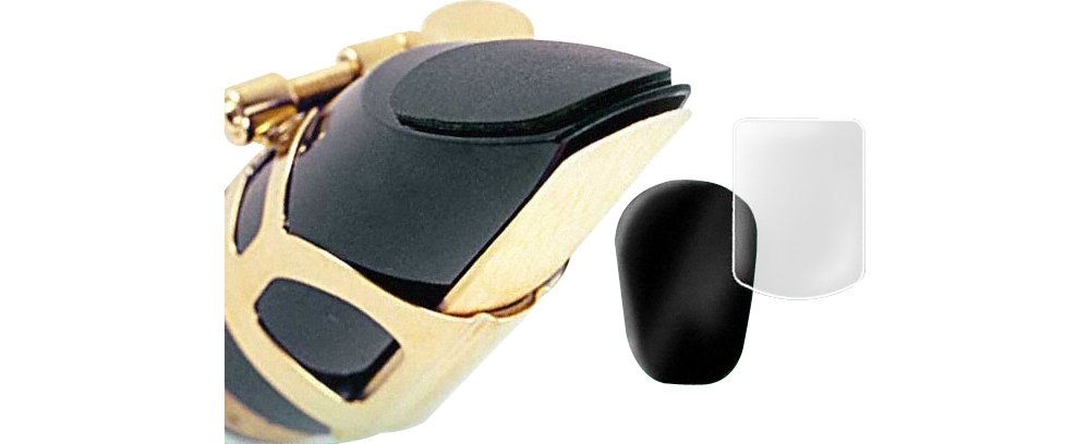 BG Mouthpiece Black Cushions for Clarinet & Saxophone - Small (A10S)