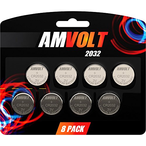 8-Pack-AmVolt-CR2032-Battery-220mAh-3-Volt-Lithium-Battery-Coin-Button-Cell-2020-Expiry-Date