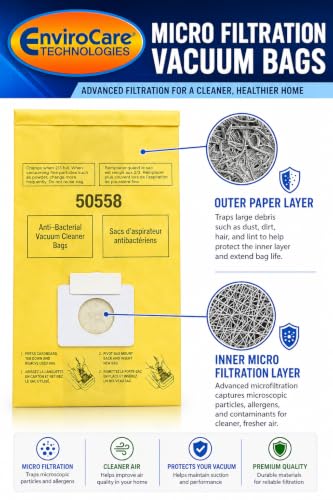 Envirocare Replacement Vacuum Bags Compatible with Kenmore Canister Type C/Q. 5055, 50557 photo 11