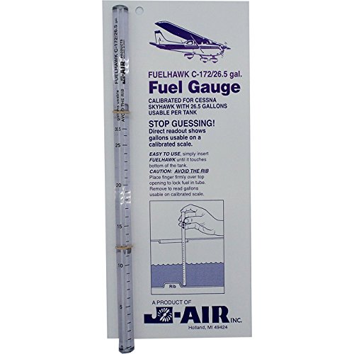 FuelHawk Fuel Gauges - Cessna 172 - 26.5 Gallon