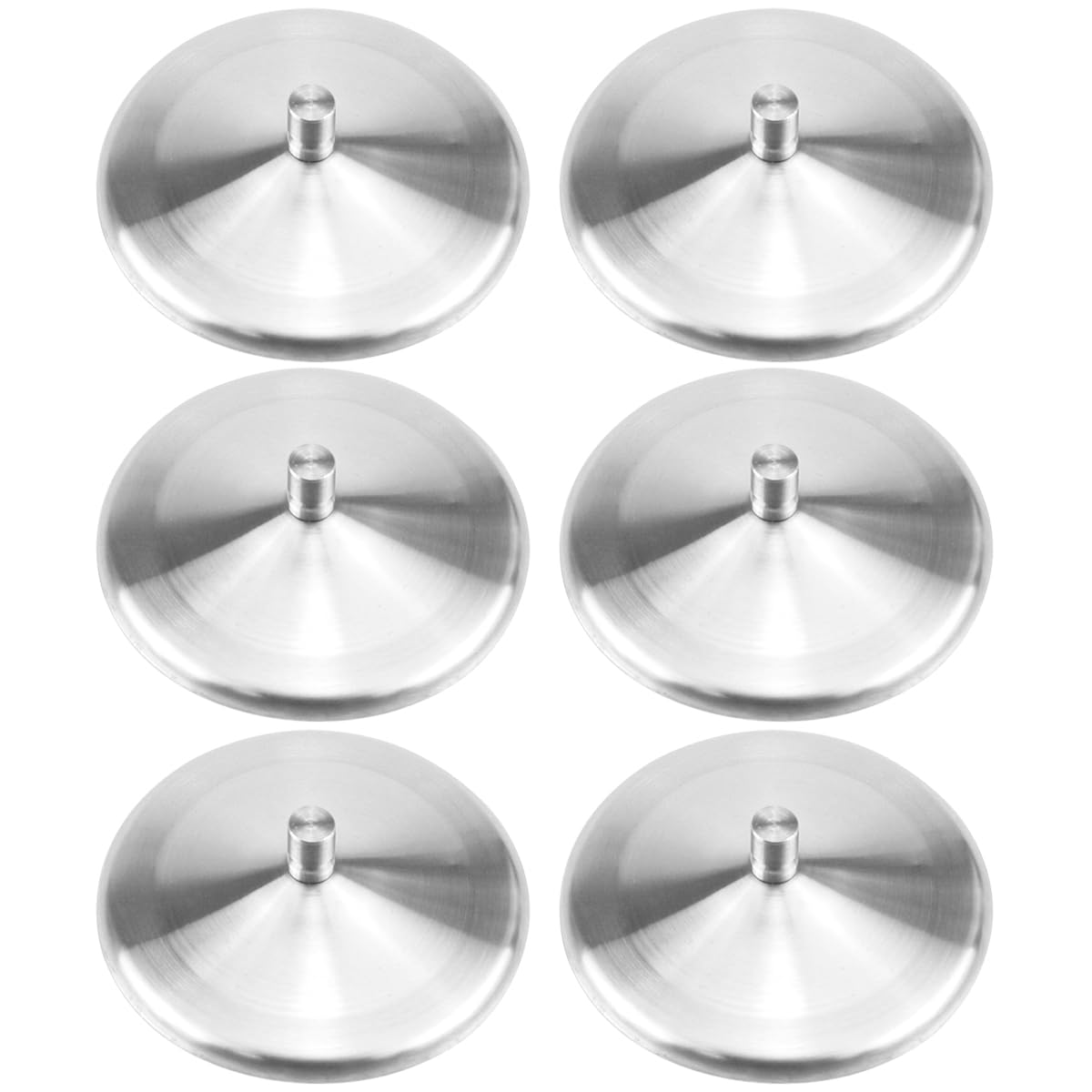 6Pcs Stainless Steel Coffee Mug Lid, 3.4Inch Cup Covers for Drinks Universal Cup Lid for Home Restaurant