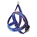EzyDog Premium Quick Fit Adjustable No-Pull Dog Harness Vest with Reflective Stitching - Perfect for Training, Walking, and Control - Padded for Comfort (Large, Blue)