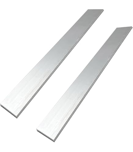 Barre Plate Aluminium 6061 T6511 – 4 X 10 X 330 Mm, Solide & Résistante Corrosion, Pour Bricolage & Industrie