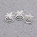 SenseYo 12pcs Starfish Bridal Wedding Hair Pins Crystal Swirl Hair Twists Coils Spirals Hairpin Clip Accessories