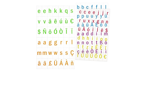 Kwmobile Cinema Light Box Letters Size 126 Pieces Multicolor For Cinematic Sign Letters And Symbols Opentype Font Special Characters Decorative Accessories Amazon Com Au