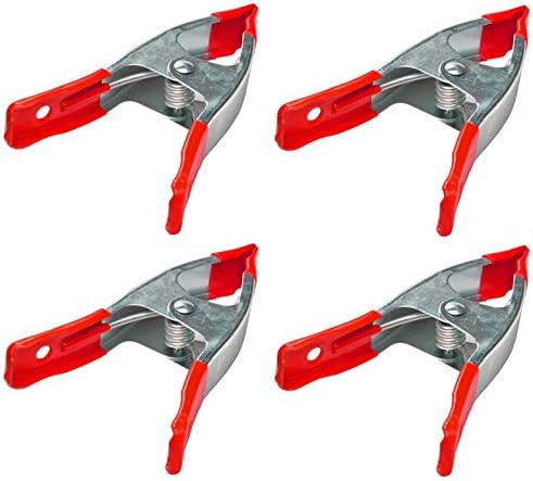CoastRedWood 6" inch Clamp Large Heavy Duty Spring Metal (4 Pack)