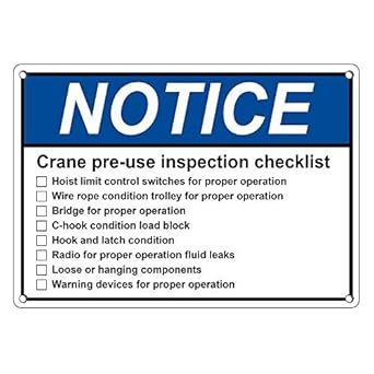 Monorail Crane System Annual Inspection Checklist Inspection Checklist Checklist Checklist Template