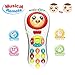 Educational Remote Toys 2 Year Olds Girl, Learning Count Remote Toys 1-3 Year Old Baby Boy Kids Toys 3-12 Months Girl Gift 9-18 Months Toddler Toy Age 1 2 3 Boy Baby Birthday Gift Baby