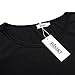 MISSKY Women Floral Lace Stitching A-line Long Sleeve Loose Causal Knee Length Dress